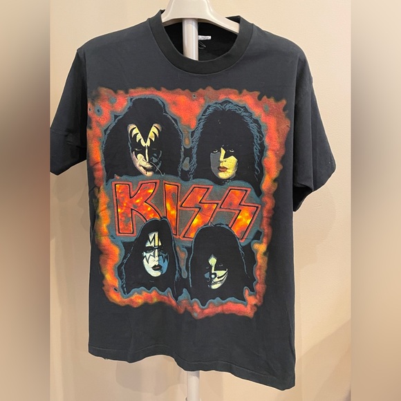 Vintage 96 Kiss double sided single stitch tour tee - Picture 2 of 7